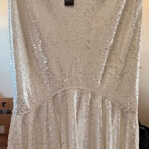 Sequin skirt